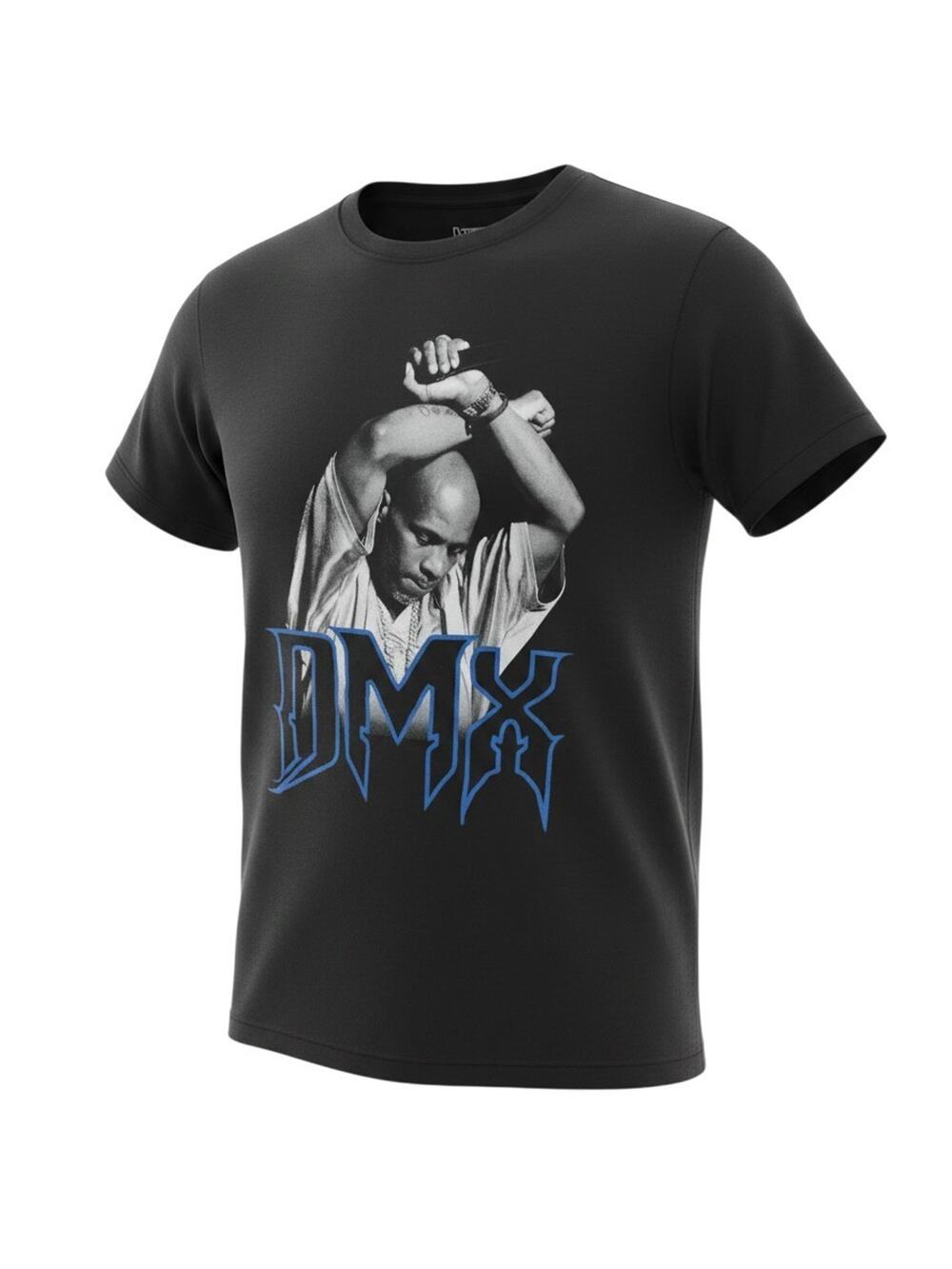DMX Men's Black Crew Neck Rap T-Shirt Size L